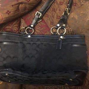 Great condition coach purse with leather
